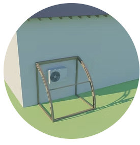 Heat-pump cover